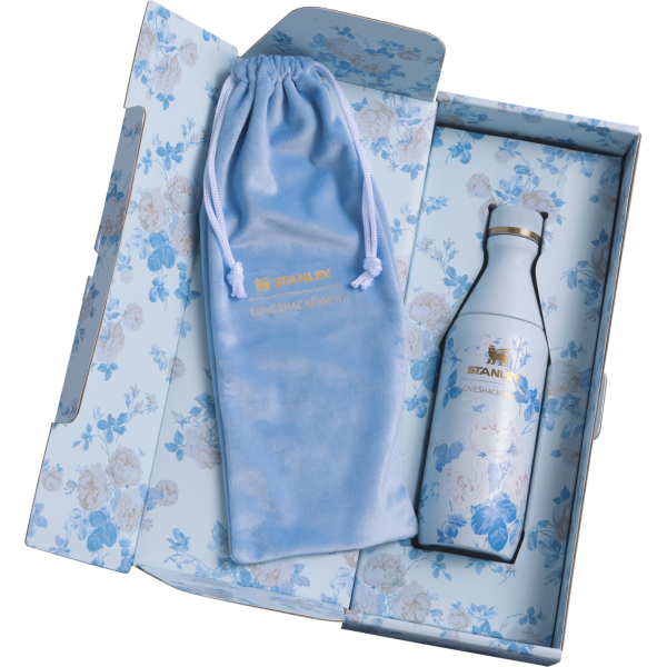 The Stanley x LoveShackFancy All Day Slim Bottle | 12 OZ (Vault) - Image 4